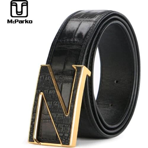 McParko Leather Belts For Men