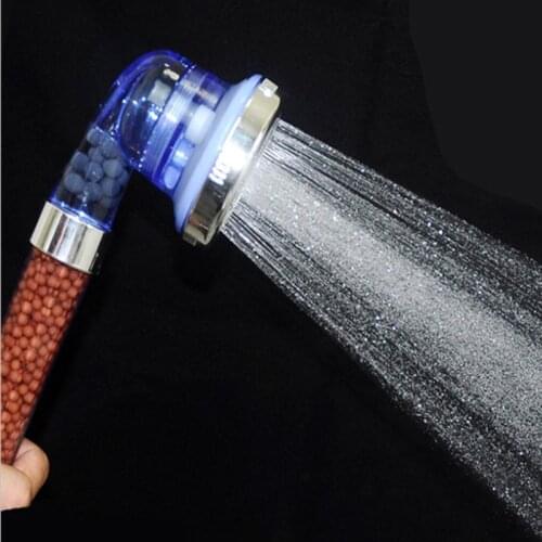 Shower Head Filter Water Softner Bathroom Accessories Pressure Water Saving Shower SPA Household Showerhead 3 in1