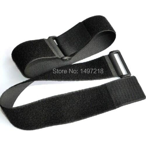 New 20pcs/lot 3.8cm*30cm releasable cable tie nylon strap with buckle Hook&Loop magic Tape with buckle freeshipping