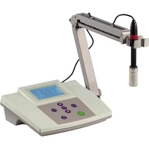 Good quality LCD screen omron button laboratory pH mV meter,ph metre