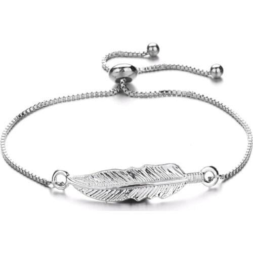 Adjustable Bracelet Alloy Bracelets for Women Hand Jewelry Decorations Accessories Metal Chain Bracelet 2018 pulseira feminina