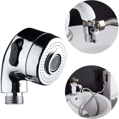 Bathroom Sink Faucet Sprayer Shower Head Sink Hose Sprayer Attachment Hand Shower Spray Faucet Bathroom Supplies New (No Hose)