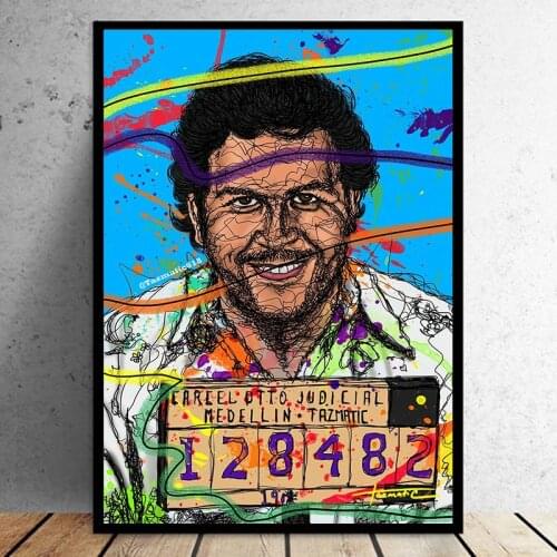 Street Art Canvas Picture Modern Abstract Paintings for Interior Graffiti Wall Art Frameless Man Posters and Prints for Bedroom