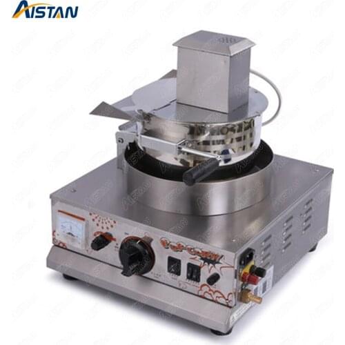 VBG701/VBG702 commercial stainless steel single head/double head gas popcorn machine for kitchen equipment