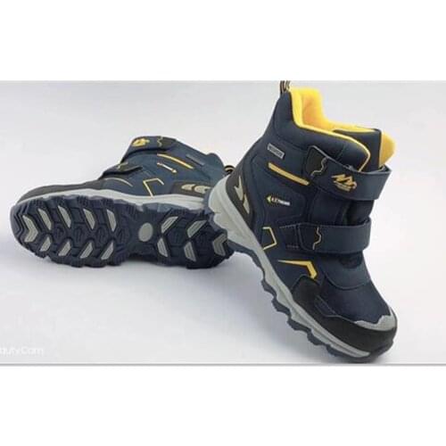 Wool snow boots minus -30 degrees children snow boots boys and girls non-slip warmth and velvet thick cotton shoes