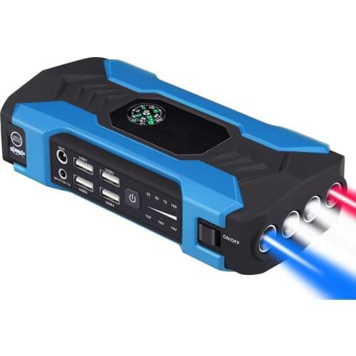 22000mAh 400A Mobile Starter Portable Charger Car Supercharger Automatic Starter Emergency Car Battery Starter Car Power Supply