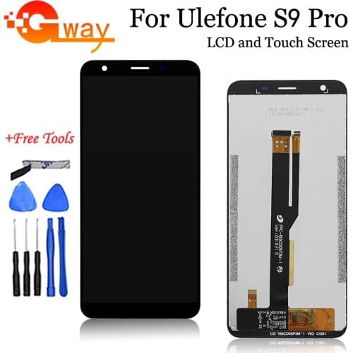 5.5" For Ulefone S9 Pro LCD Display+Touch Screen Digitizer Assembly For Ulefone S9Pro LCD Mobile Phone Accessories+Tools