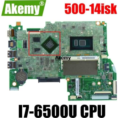 Akemy For Lenovo Yoga500-14isk flex3-1480 Laptop PC Motherboard I7 6500U Gt940m 2G Graphics Quality Assurance 100% Test OK