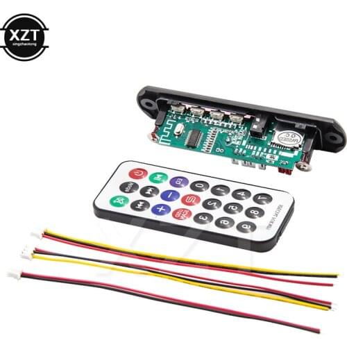 12V Bluetooth Wireless Bluetooth MP3 WMA Decoder Board Audio Music Module USB TF Radio Module Music For Car accessories CHEAP