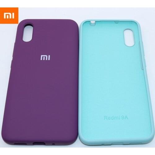 For Redmi 9AT Cover Case for Xiaomi Redmi 9A Redmi 9i Original Liquid Silicone Case
