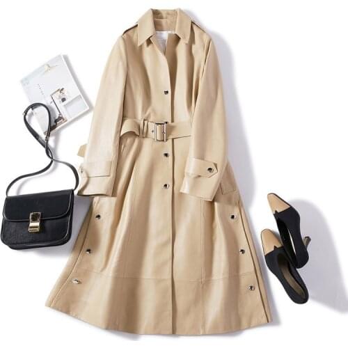 Genuine Leather Jacket Women Spring Autumn Coat Women Clothes 2020 Korean Sheepskin Coat Female Manteau Femme 9sg9902 YY1693