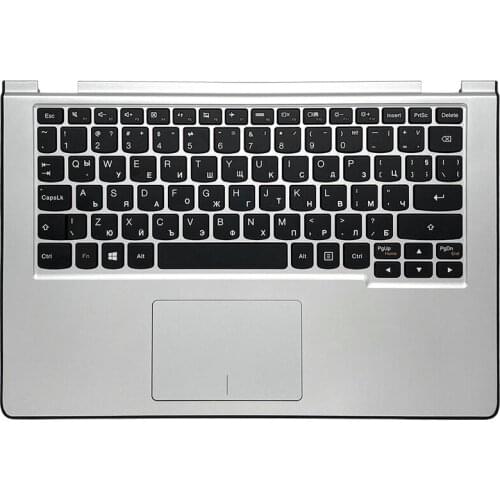 New Original For Lenovo Yoga 2 11 Palmrest with Keyboard Upper Case C Cover with Touchpad Silver