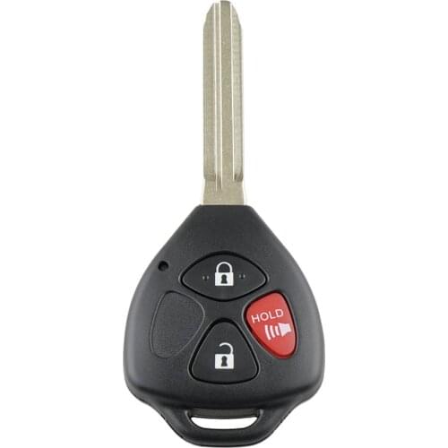 New Remote Key Shell For Toyota Scion Yaris 2005 to 2010 Car keys 4D67 3 Buttons Flip Folding Remote Key Case