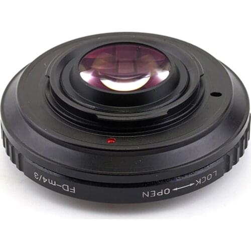 Pixco Speed Booster Focal Reducer Lens Adapter Suit For Canon FD Lens to Micro Four Thirds 4/3 Camera