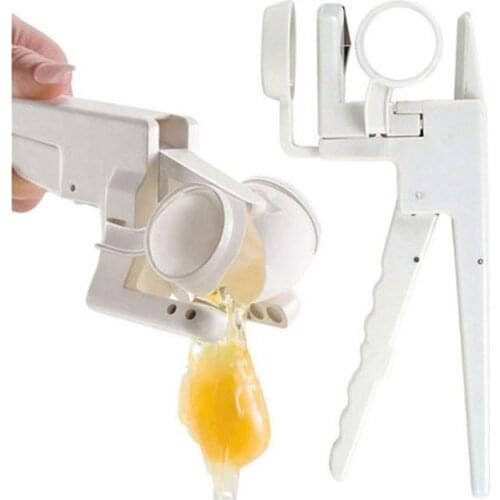 Portable Egg Shell Breaker Handheld Cracker Separator Multifunction Egg Beater Stripper Creative Kitchen Accessories Gadget