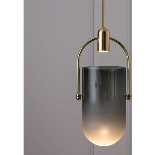 Nordic Glass Ball LED Pendant Light Fixtures Dinning Living Room Lampe Hanging Lights Vintage Lamp Lamparas Colgantes