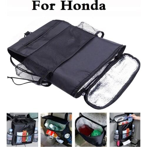 Car Seat Organizer Cooler Bag Multifunctional Pocket Cover For Honda Legend Life MDX NSX Partner Pilot S2000 ThatS Vezel Zest