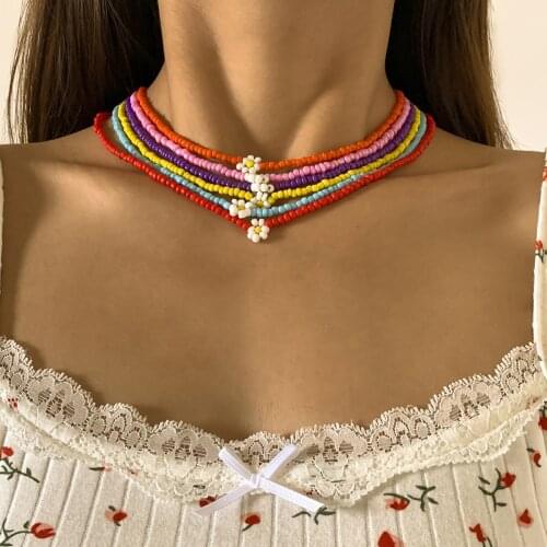 UETEEY Beaded Chokers