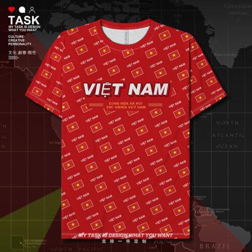 VietNam VietNamese VNM Quick Dry t shirt shirts brands Running Breathable new sports tracksuit fashion t-shirt clothes summer