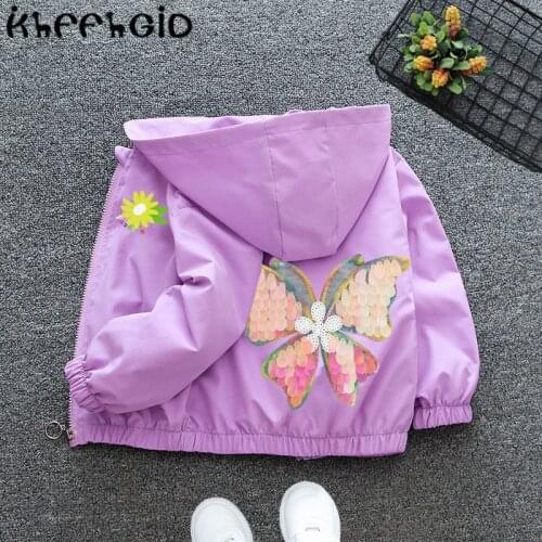 NEW Girl Winter Cotton-Padded Jacket Childrens Fashion Coat Kids Outerwear Baby Girl Warm Coat Down Jackets Children Clothing