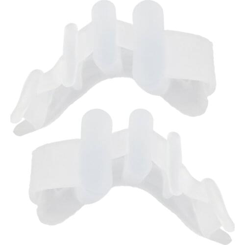 1 pair Foot Toes Rehabilitation Hallux Valgus Care Toes Corrective Orthotics Overlapping Separation Corrector Stretchers