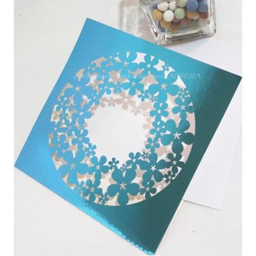 10 Pcs Delicate Carved Flower Romantic Wedding Party Invitation Card For Wedding/Business/Party/Birthday Decoration 5Z-SH183