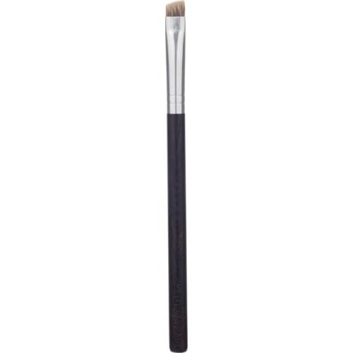 18 Professional Handmade Makeup Brushes Resilient Badger Hair Eyebrow Brush Black Cosmetic Tools Angled Eye Brow Make Up Brush