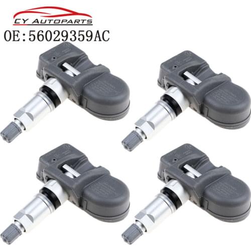 4PCS New Tire Pressure Sensor For 2001-2007 Jeep Cherokee 433MHz TPMS 56029359AC 56029359AB