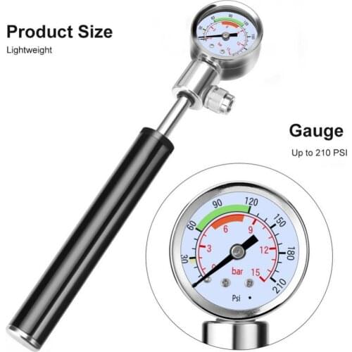 50% Hot Sale Mountain Bike Portable High Pressure Cycling Pump Bicycle Repair Accessories