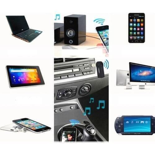 Car Aux Bluetooth Adapter Wireless 3.5mm Audio Receiver for opel corsa renault peugeot 207 bmw e39 audi a6 c6 citroen c5