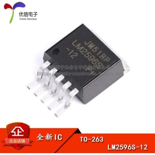 Chip TO-263 LM2596S-12 switching regulator 3A 12V