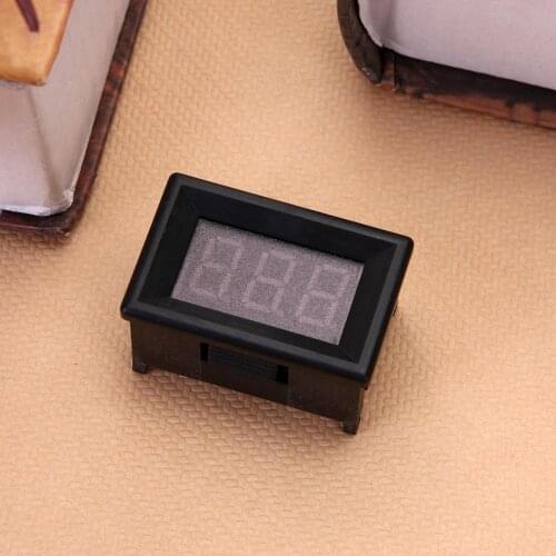 Digital Voltage Meter 2.4V-30V Mini 0.36in DC 2-Wire LED Digital Display Panel Battery Voltmete