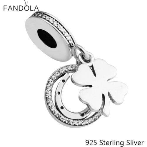 CKK Lucky Day Charms 925 Sterling Silver Beads Original Jewelry Fashion Making Fits For Bracelets & Bangle