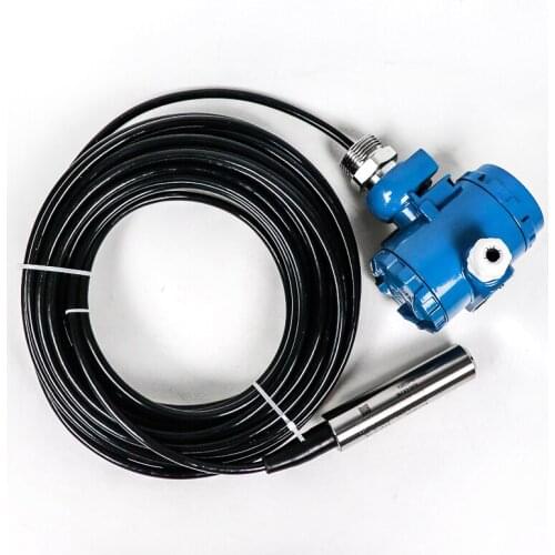 LCD digital display level sensor analog current voltage output Liquid level measurement level gauge 5m cables