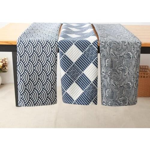 Multifunctional Ripple Tea Table Decorative Table Cloth Cotton Linen Tablecloth Dining Table Cover For Kitchen Home Party Decor