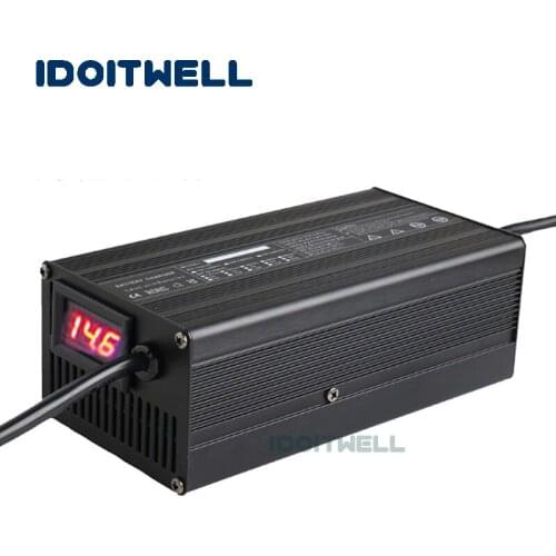Customized Automatic battery charger 12V 20A 24V 13A 36V 8A 48V 6A 60V 5A 72V 4A 84V 3A LED display Full stop batteries charger
