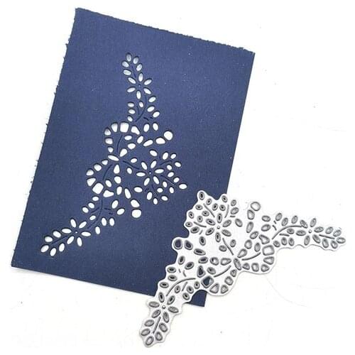 Julyarts Branch Lace Scrapbook Album Craft Supplies For Stencil DIY Dies Scrapbooking Album Paper Card Metal Craft Metal Cutting