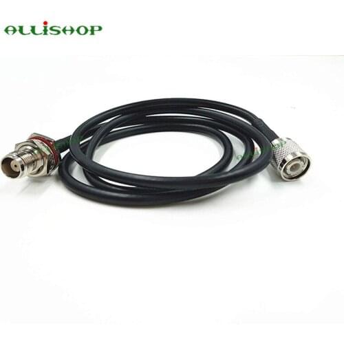 TNC Male to TNC Female LMR195 RF Coaxial Extension Jumper Cable TNC Plug to TNC Jack RF Antenna Cable 50 Ohm Low Loss 1-30M