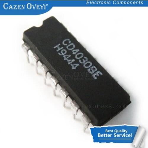 10pcs/lot CD4030BE CD4030 S line four XOR gate DIP14 In Stock