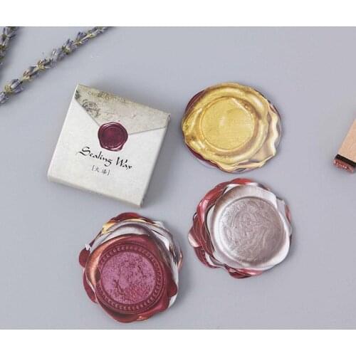 45pc/box Fire Paint Stickers paper Alien adhesive Seal Sticker for Wedding Invitation Signature Greeting Card Memo Envelope seal