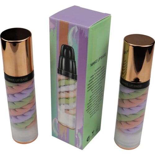 Custom Face Makeup Base Primer Oil Control Moisturizer Cream 3 in 1 Base Brighten Primer Foundation Private Label