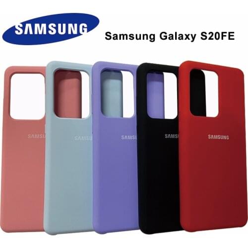 Samsung Galaxy S20FE Silky Silicone Cover Soft-Touch Finish Back Protective Case For Samsung Galaxy S20FE S20 FE Phone Case