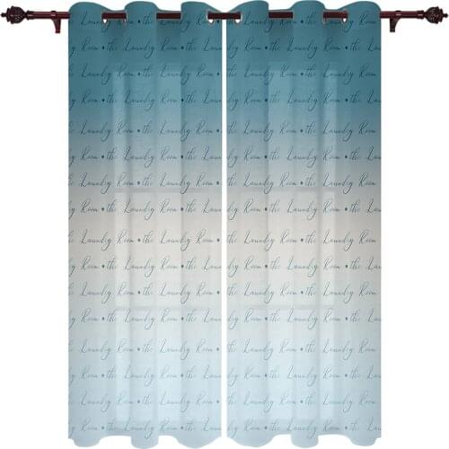 Baby Bedroom Curtains Laundry Room Gradient Living Room Hanging Curtains Balcony Kitchen Study Modern Window Treatments