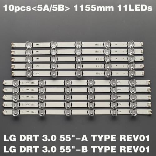 NEW Full Backlight Array LED Strip Bar LG 55LF652V 55LB630V 55LB650V LC550DUH FG 55LF5610 55LF580V 55LF5800 55LB630V 55LB6300