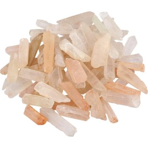 TUMBEELLUWA 1/2lb (230g) Natural Raw Quartz Crystal,Irregular Specimen Gem stone(0.7"-2.5")