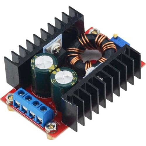 1PCS DC-DC 10-32V to 12-35V Step Up 150W 10A Boost Converter Car Power Supply LED Driver Charger Adjustable Voltage Regulator