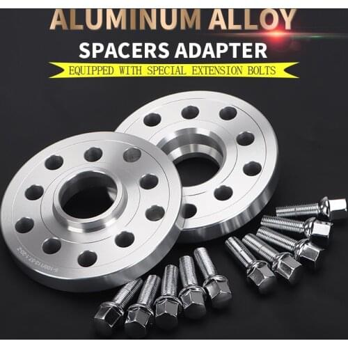 2/4Pieces 12/15/20mm Wheel Spacer suit for Car PCD 5x100/5x112 CB 57.1mm Audi-VW A3/A4/A6/S6/RS4/S8/TT/90/200/5000Turbo/Quattro