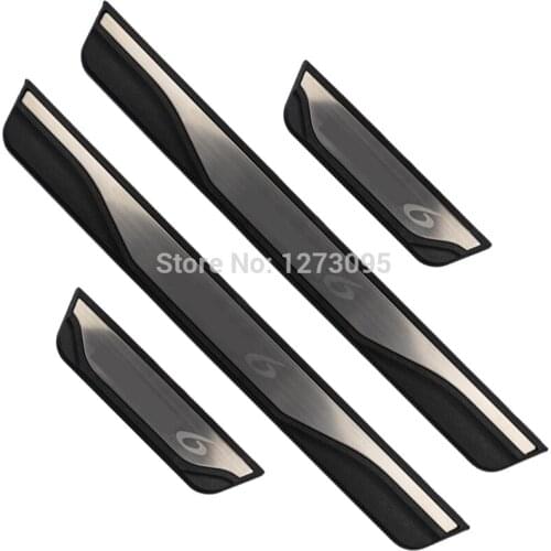 For Mazda 6 2014-2017 2018 Stainless Door Sill Scuff Plate Trim Welcome Pedal Protector Pedal Step Cover Car Styling Accessories