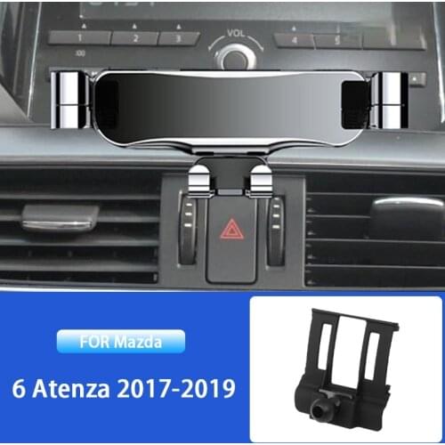 Car Mobile Phone Holder For Mazda 6 Atenza 2017 2018 2019 Special GPS Mounts Stand Gravity Navigation Bracket Car Accessories