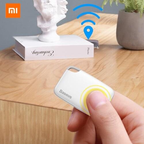 XIaomi Baseus Wireless Smart Anti-lost Alarm Tracker Key Finder Child Bag Wallet Finder APP GPS Record Anti Lost Alarm Tag